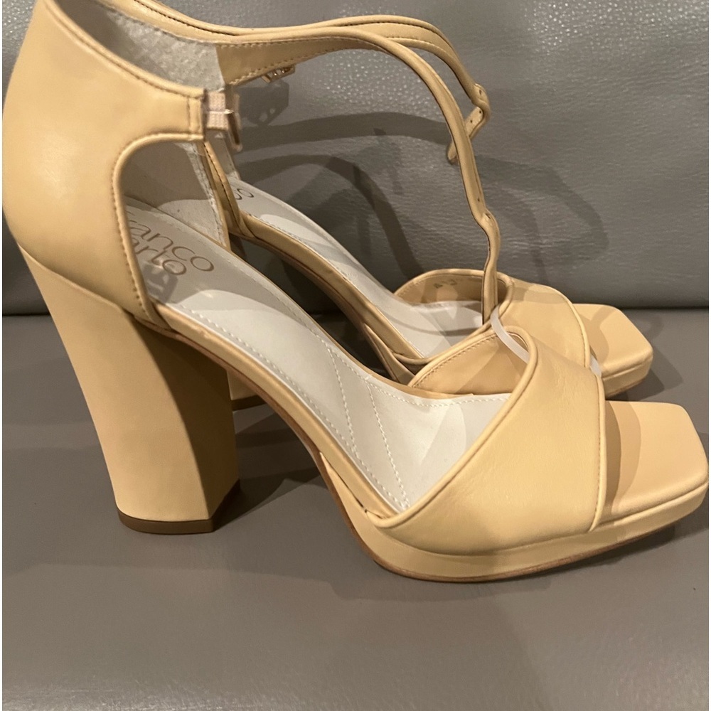 Franco Sarto Dima Sandals Beige size 8.5
